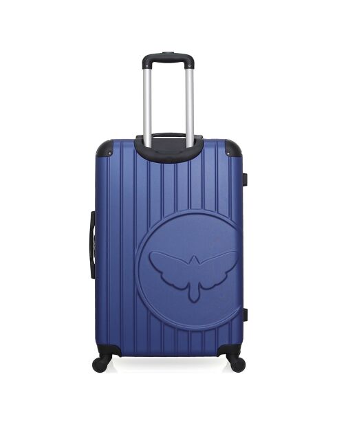 Marianne Long Stay Koffer 4 enkele wielen 75 cm marineblauw