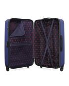 Marianne Long Stay Koffer 4 enkele wielen 75 cm marineblauw