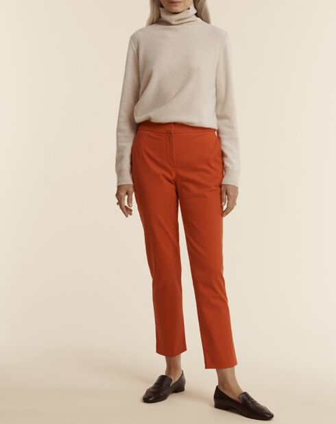 Pantalon Pico 7/8 ème rouge pavot