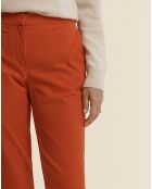 Pantalon Pico 7/8 ème rouge pavot