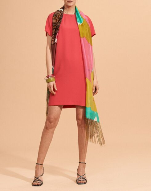 Robe Risoula rose fuchsia