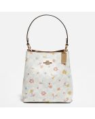 Sac seau Small Town B blanc - 21.8x10.2x21.4 cm