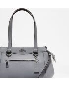 Sac porté épaule en Cuir Kailey Carryall granite  - 18.9x13.4x33.9 cm