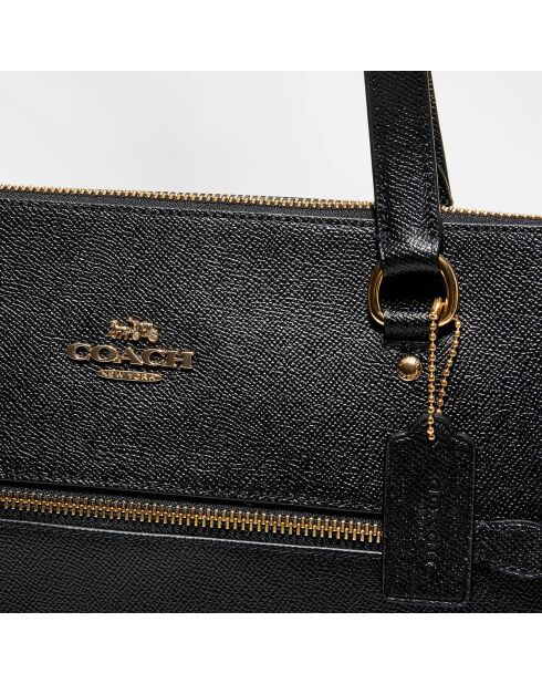 Black Gallery Tragetasche aus Leder — 26,9 x 13,8 x 32,5 cm