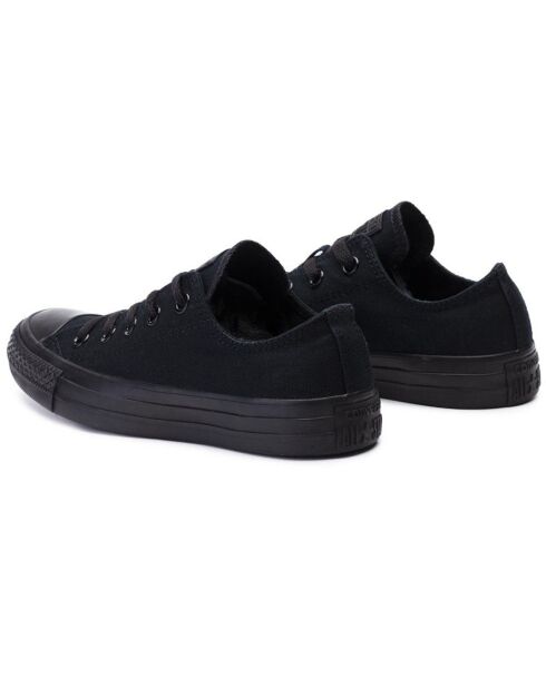 Baskets basses en toile noires