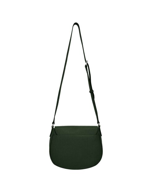 Sac bandoulière en Cuir Paris eucalyptus - 26x21x11 cm