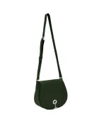 Sac bandoulière en Cuir Paris eucalyptus - 26x21x11 cm