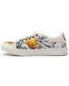 Nespa Low-Top-Sneaker beige/blau/mehrfarbig