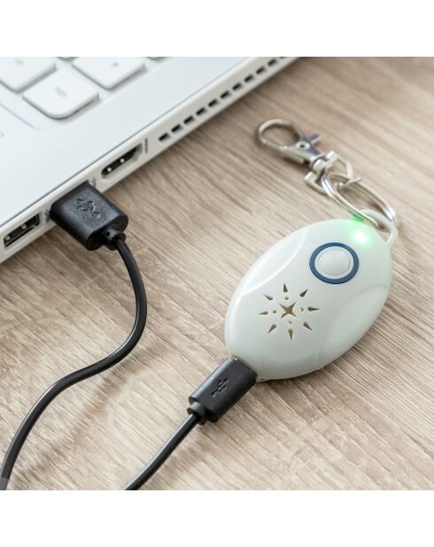 Répulsif Anti-nuisible à Ultrasons Rechargeables blanc