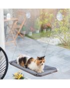 Hamac Suspendu pour Chat Catlax gris