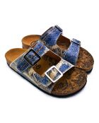 Mules Velana noir/marron/multicolore