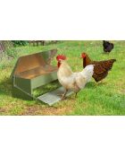 Mangeoire Poules acier
