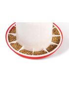 Abreuvoir + Distributeur Poules - Cl rouge/blanc