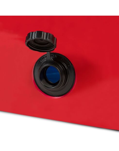 Piscine pour Chien 80 cm bleu/rouge