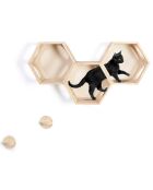 3 Étagères Modulables pour Chat bois
