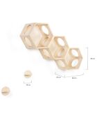 3 Étagères Modulables pour Chat bois