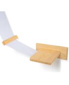 Composition Murale pour Chat bois/blanc