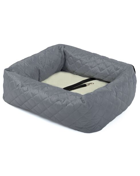 Siège de Voiture pour Chien 2 en 1 gris