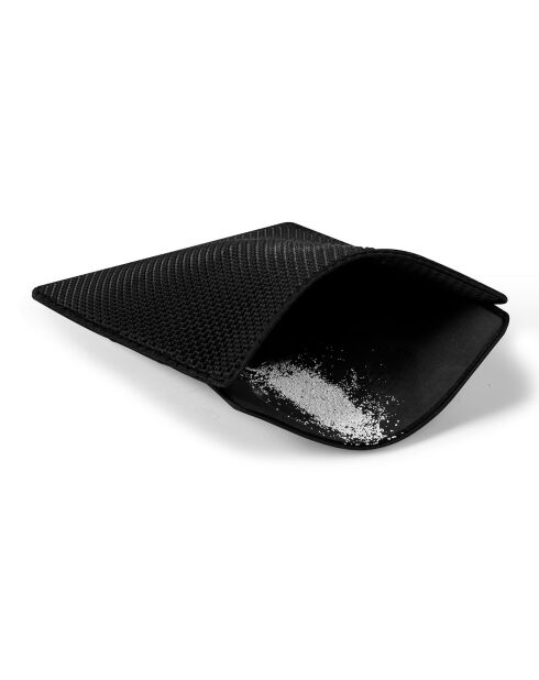 Tapis de Litière Alvéolé 61x38cm noir