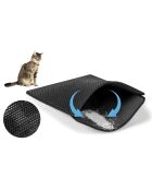 Tapis de Litière Alvéolé 61x38cm noir