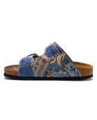 Mules Velana noir/marron/multicolore