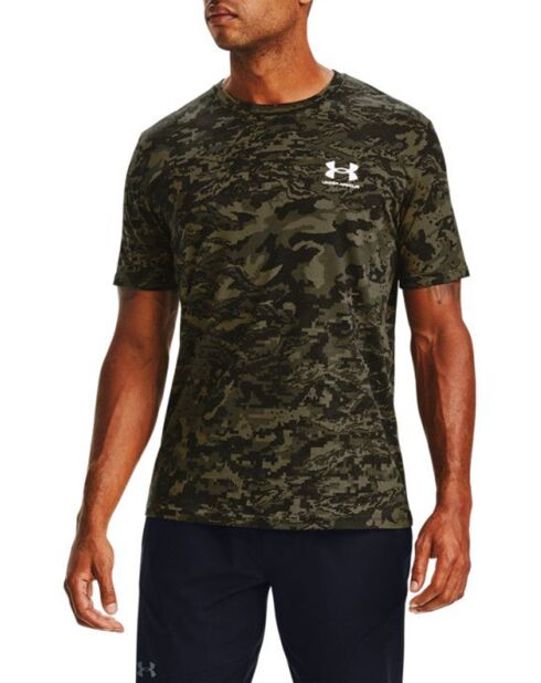 T-Shirt ABC kaki/noir