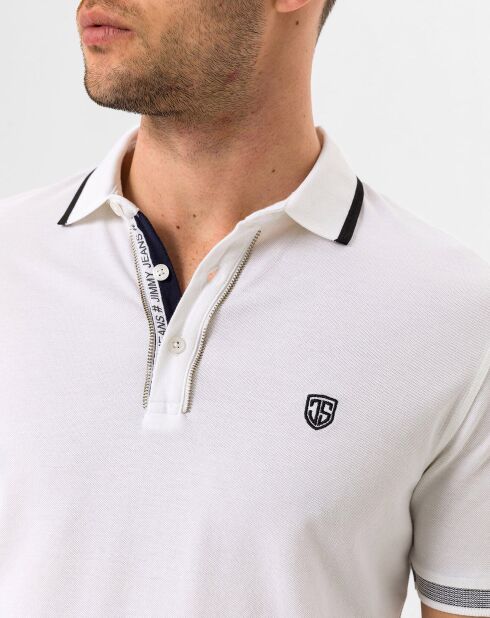 Polo Kamari blanc
