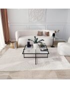 Table Basse Sun noire - 85x35x85 cm