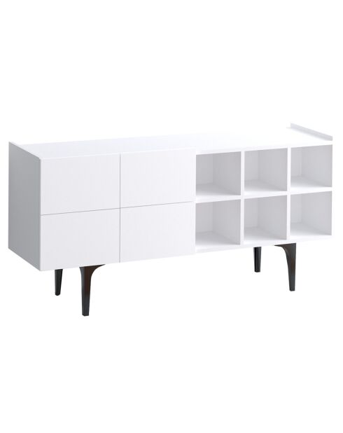 Buffet alpha blanc - 150x75x40 cm