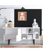Buffet alpha blanc - 150x75x40 cm