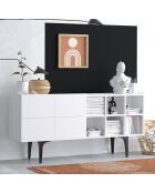 Buffet alpha blanc - 150x75x40 cm