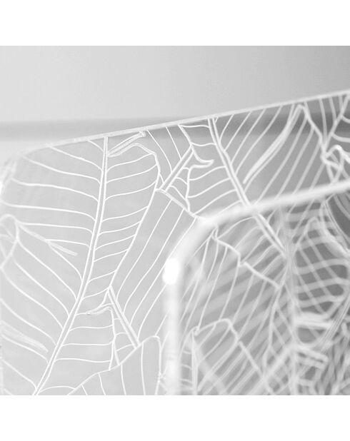 Porte-serviettes Bon Ton transparent - 13x6.5x9 cm