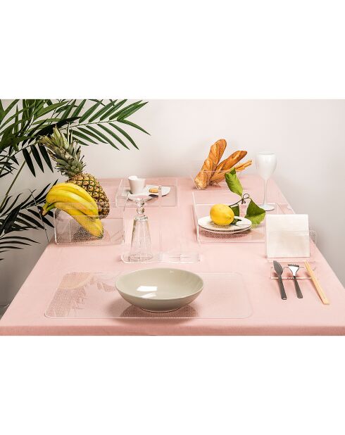 Bon Ton transparentes Tischset, 46,5 x 30 x 0,3 cm