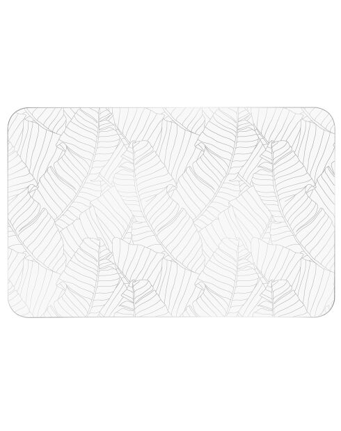 Bon Ton transparante placemat - 46,5x30x0,3 cm