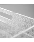 Plateau Bon Ton transparent - 33x23x4 cm