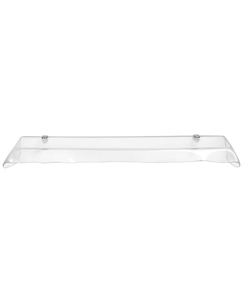 Étagère Drappeggi transparente - 69x20x5 cm