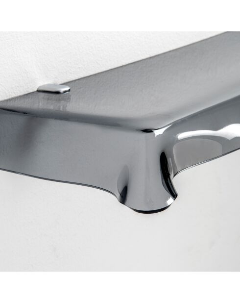 Étagère Drappeggi gris fumé - 69x20x5 cm