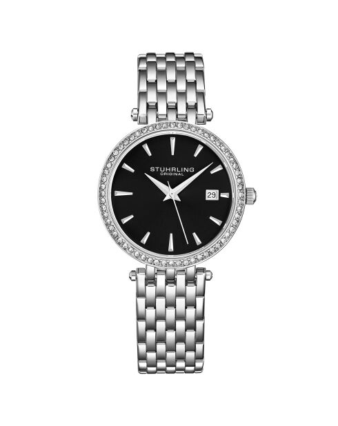 Montre Femme en Acier inoxydable Quartz Symphony argentée