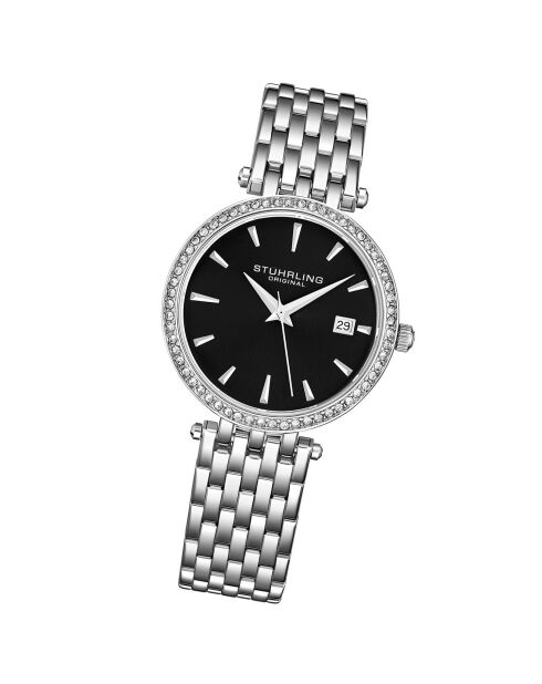 Montre Femme en Acier inoxydable Quartz Symphony argentée