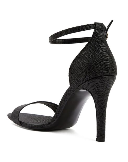 Sandalias negras Tina - tacón de 9 cm