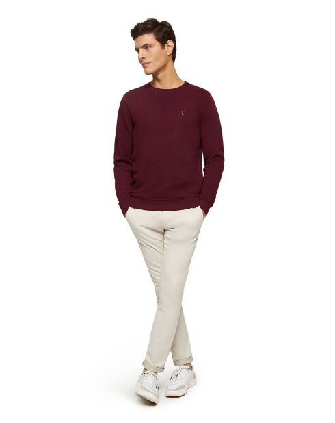 Sweat en Coton Bio Rigby rouge