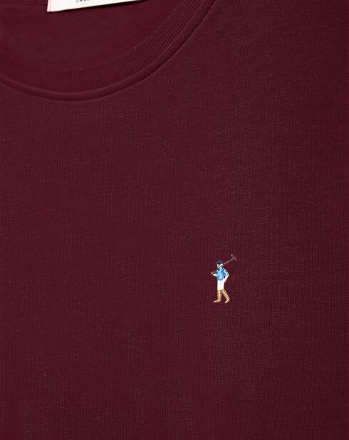 Sweat en Coton Bio Rigby rouge