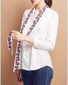 Chemise Florencia en Coton blanche
