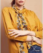 Chemise Florencia en Coton moutarde