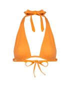 David okerkleurige triangelbikinitop