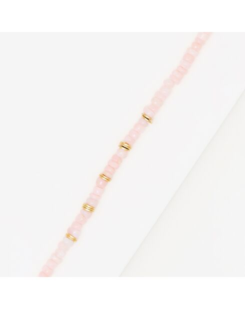 Atlacoya armband in roze opaal