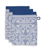 Tile de Pip blauw washandje - 16x22 cm