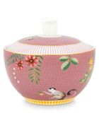 Sucrier en Porcelaine La Majorelle rose - 30 cl