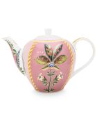 Théière en Porcelaine La Majorelle rose - 1.6 L