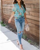 Blouse Alice verte